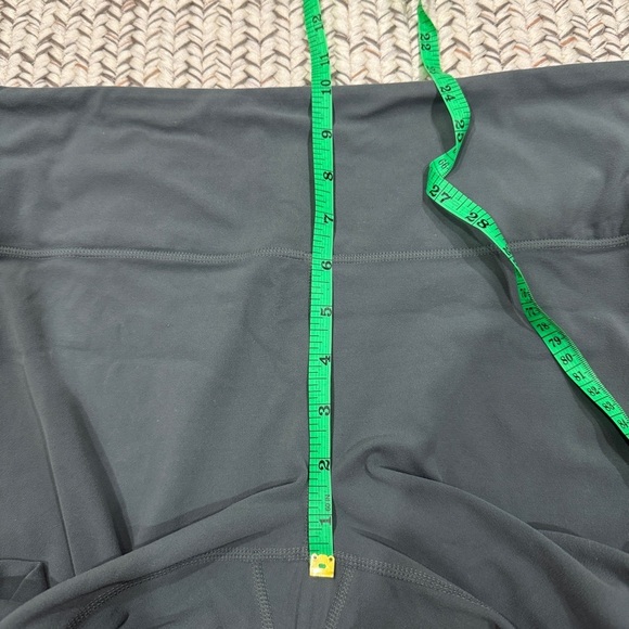 Athleta Green High Rise Cropped Leggings - Picture 7 of 8